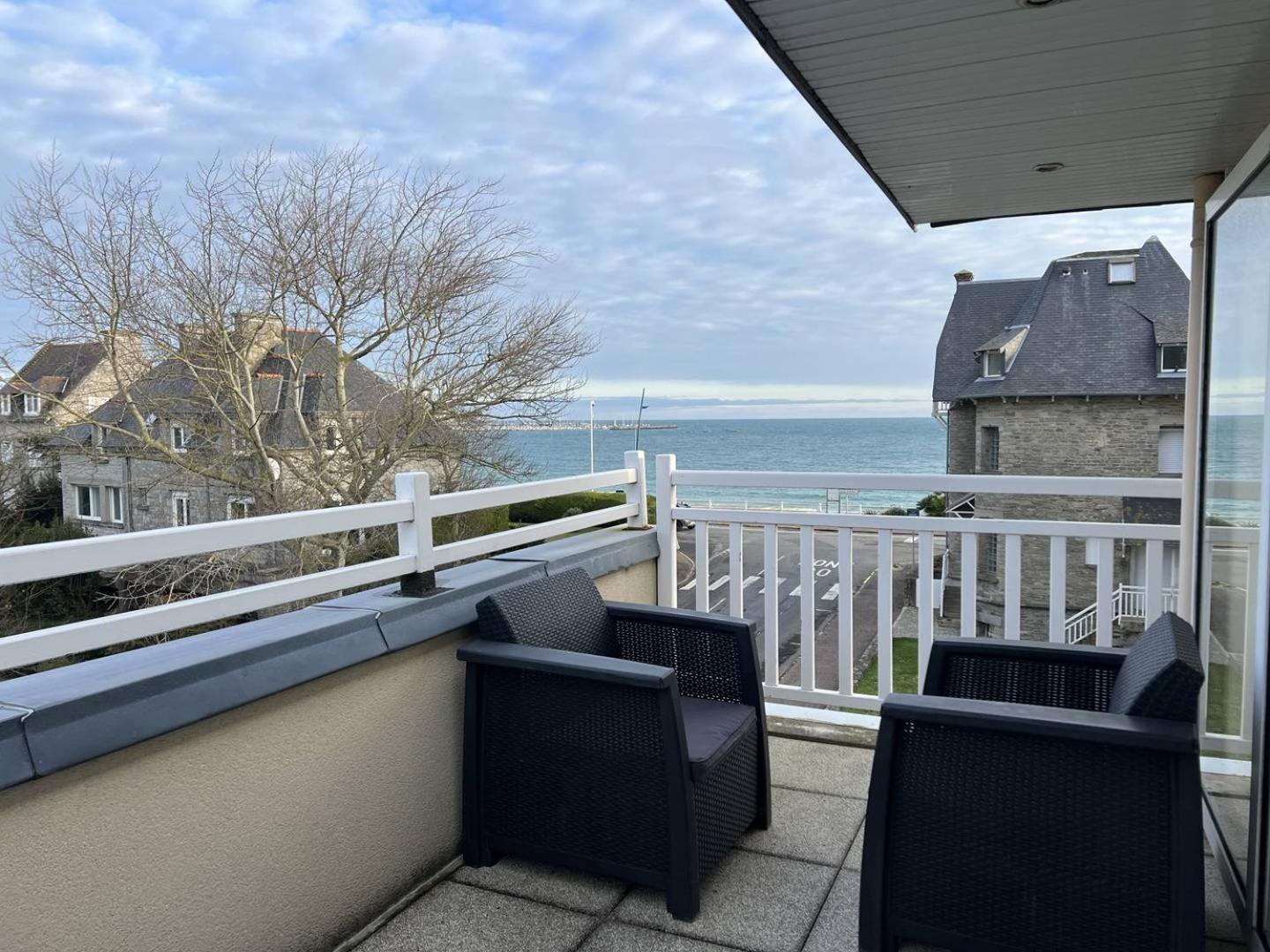 390 Appartement 3 Chambres Avec Vue Sur La Grande Plage De Saint-Cast La Garde  Esterno foto